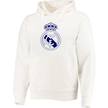 Man City Logo Baskılı Pamuklu 3 Iplik Kapüşonlu Sweatshirt
