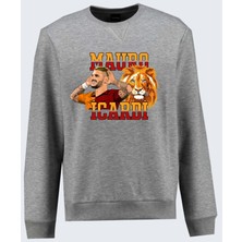 Icardi Aslan Kapşonsuz Baharlık Sweatshirt ( Yeni Sezon)