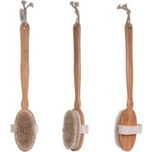 Organik Doğal At Kılı Banyo Fırçası