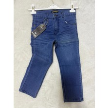 Erkek Çocuk Bol  Kesim- Ayarlanabilir Bel Rahat Jean(Kotpantolon)