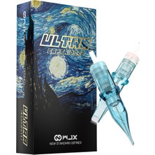 WJX Ultra 1217RM-1 0,35 mm Kartuş Dövme İğnesi 20 Adet