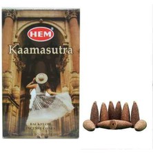 Hem Kamasutra 2 Paket Toplam 20 Adet Geri Akış Konik Tütsü