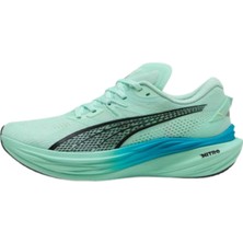 Puma Deviate Nitro 3 Erkek Mavi Yol Koşusu Ayakkabısı