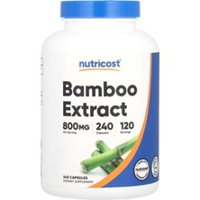 Nutricost Bamboo Extract, 800 mg, 240 Capsules - Vegan, Gluten Free And Non-Gmo