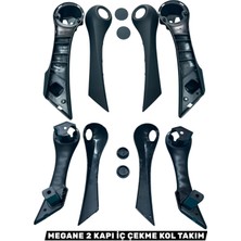 İTHAL Megane 2 Kapı Iç Çekme Kol Takım