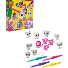 Bfs  Boya Üfleme Kalemi 3x Kedicik Sürprizi