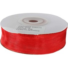 Abarta Organze Kurdele 2MM-25MT Kırmızı