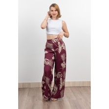 Keten Yüksek Bel Pantolon 30289