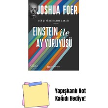 Einstein ile Ay Yürüyüşü + Yapışkanlı Not Kağıdı