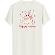 Paskalya Temalı Bunny Karakter Happy Easter Tişört