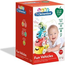 Bfs  17111 Baby Clementoni - Renkli Araçlar 6-36 Ay