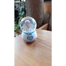 Renkli Işıklı Müzikli Büyük Boy Kar Küresi, Süs ve Hobi Dekorasyonu