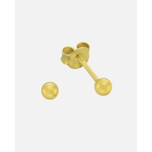 Ohrstecker 333 Altın Stil ve Zarafet Yüksek Kalite Ellen K Tasarımı 3mm Hochglanzpoliert