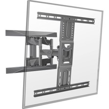 Duhaline Lg 65" 165 Ekran LED Tv Uyumlu Nb P6 Hareketli LED Tv Askı Aparatı Güçlendirilmiş Çelik Kollu