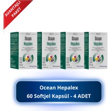 Ocean Hepalex 60 Softjel Kapsül 4 Adet