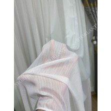 Soft Bambu Ağır Gramajlı  1/3 Sık Pileli Ütü Gerektirmez Tül Perde | En Çok Tercih Edilen Model