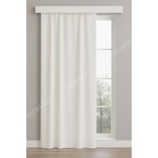 Kırık Beyaz Saten Güneşlik – Fon Veya Tül Fark Etmez, Her Kombine Yakışır! Tüm Odalara Şıklık Katar!