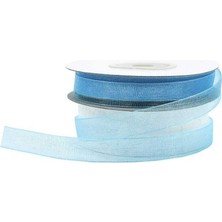 Abarta Organze Kurdele 6MM-25MT MAVİ