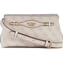 Guess Katya Kadın Omuz Çantası - Logolu Tasarım, Geri Dönüştürülmüş PU Malzeme, Şık ve Modern