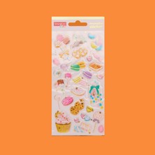 Tanex Şekerleme Temalı Sticker - Renkli