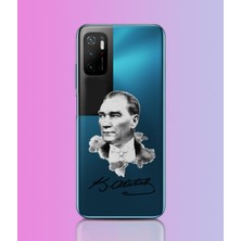 Poco M3 Pro Uyumlu Premium Kalite Baskılı Esnek Şeffaf Kılıf