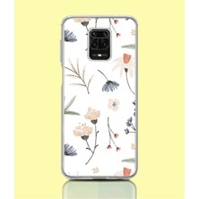 Redmi Note 9 Uyumlu Premium Kalite Baskılı Esnek Şeffaf Kılıf