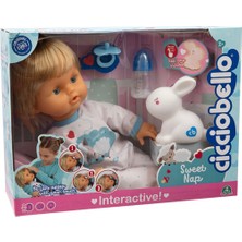 Barbie Cicciobello Tatlı Uykular 42 cm Kız Çocuk Uyku Arkadaşı Et Bebek Tavşan Gece Lambası