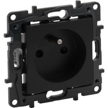 Legrand 768617 Raventi Siyah Ups Topraklı Priz