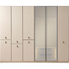 Cadde Yıldız Bruco 6 Kapılı Gardrop