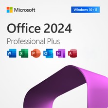 Microsoft Office 2024 Pro Plus Dijital Lisans  Anahtarı