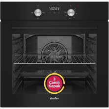 Simfer 8230 Trend Siyah Cam, Digital, 4 Fonk.power Turbo