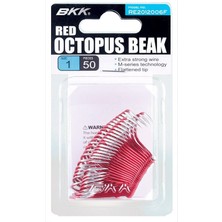 Bkk Red Octopus Beak 50 Adet Olta Iğnesi 4/0
