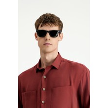 Mat Çerçeve Polarize Erkek Güneş Gözlüğü