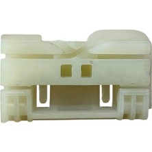 Renault Clio 2005-2009 Için Cam Kriko Plastiği - Arka Sol