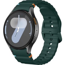 Microsonic Samsung Galaxy Watch 5 Pro 45MM Kordon Promotion Sport Koyu Yeşil