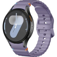 Microsonic Samsung Galaxy Watch 4 Classic 46MM Kordon Promotion Sport Lila