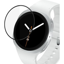 Microsonic Samsung Galaxy Watch 8 40MM Tam Kaplayan Nano Cam Ekran Koruyucu Siyah