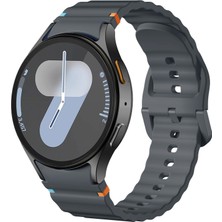 Microsonic Samsung Galaxy Watch 7 44MM Kordon Promotion Sport Koyu Gri