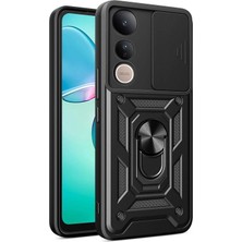 Microsonic Vivo V50 Lite 4g Kılıf Impact Resistant Siyah