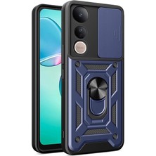 Microsonic Vivo V50 Lite 4g Kılıf Impact Resistant Lacivert