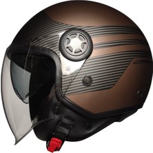 Freem FR-612 Yarım Kask Güneş Vizörlü Soft (Xl)