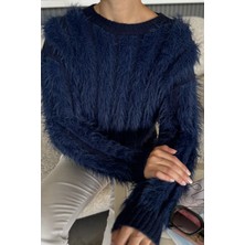 Kadın Sakallı Triko Kazak P-00017980