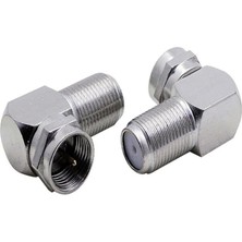 L 90 Derece Çevirmeli Konnektör ( 2 Adet )