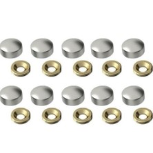Krom Vida Tapası 13 mm 10 Adet