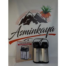 3,8 Litre Çift Bölmeli   1,9 1,9  24 Saat Sıcak Soğuk Kamp Piknik Termosu