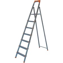 6+1 Basamaklı Galvanizli Profil Merdiven - Ev - Bahçe - Iş Yeri Için Dayanıklı
