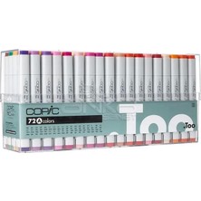Copic Marker 72'li Set A Renkli Sanatsal Malzeme Seti 72 Farklı Renk Özellikli