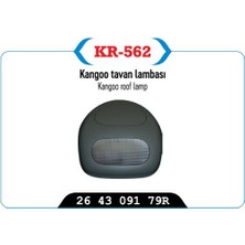 KR-562 - Tavan Lambası Komple Kangoo