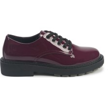 Nine West Denzel 5pr Bordo Kadın Oxford Ayakkabı