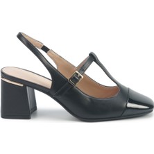 Nine West Aryan 5pr Siyah Kadın Topuklu Ayakkabı